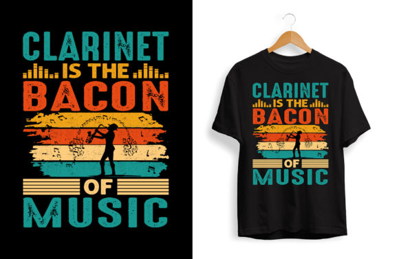 Creative Clarinet T-Shirts: Music's Bacon