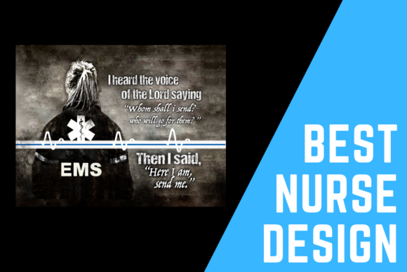 EMS Nurse- Lord Send Me: A Touch of Faith and Style