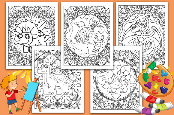 Unleash Your Creativity with Dinosaur Coloring Book Pages for Adults