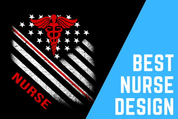 USA Pride Nurse: A Premium Custom T-Shirt Design for Nursing Professionals